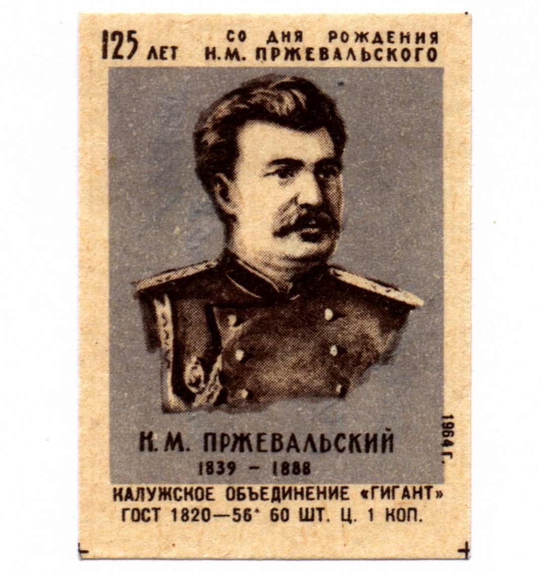 Портрет Пржевальского Николая Михайловича