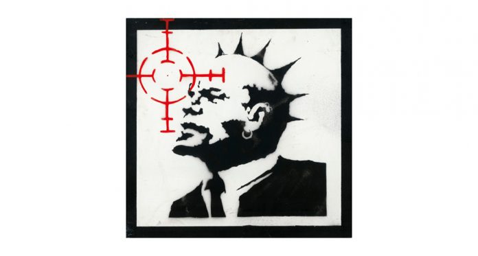 banksy_ленин